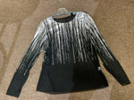 Load image into Gallery viewer, "Silver Accent Mesh Top
